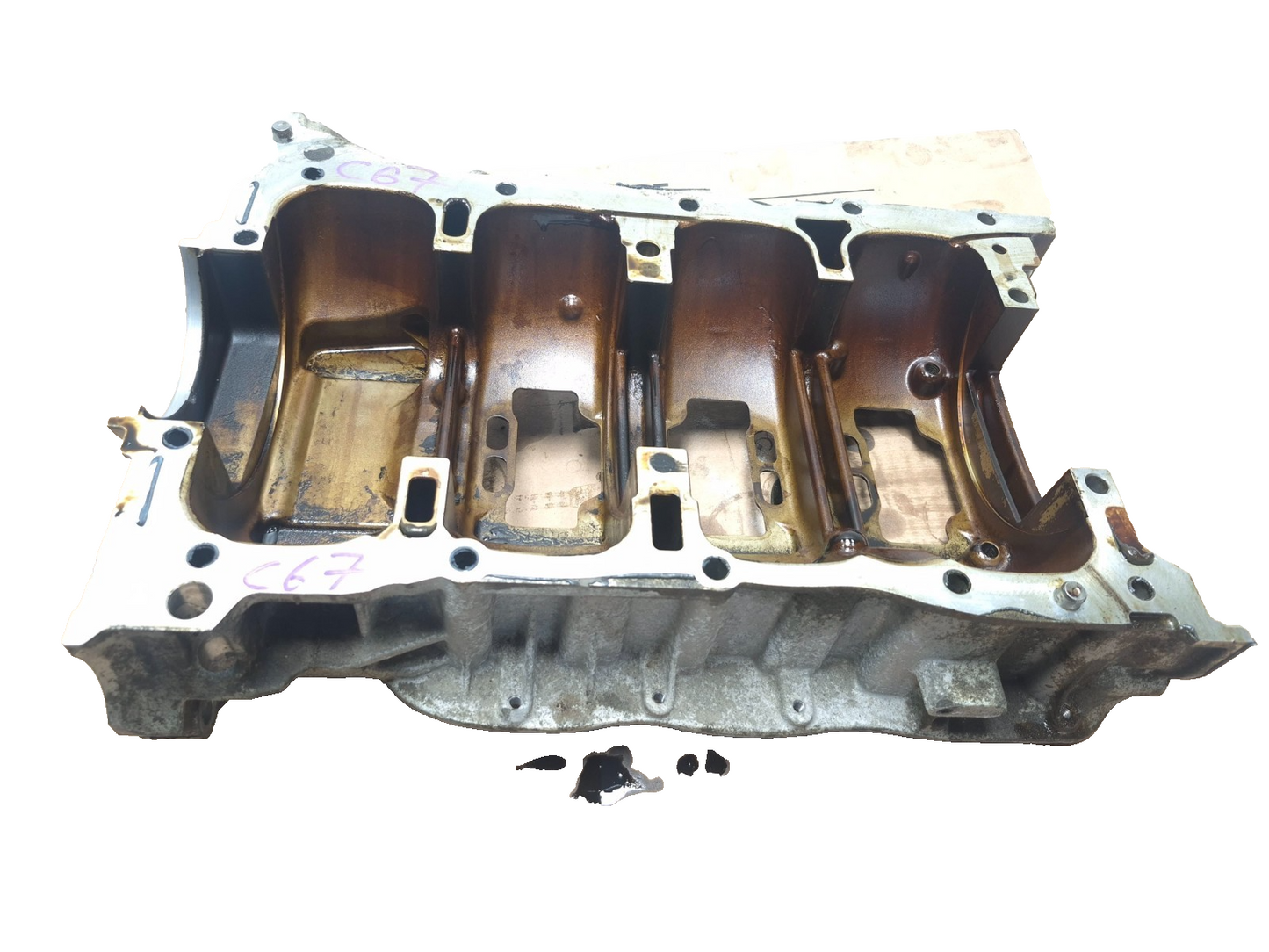 2018 Hyundai Sonata 2.4l Engine Cylinder Lower Block OEM