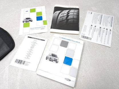2013 Ford Transit Connect Owner's Manual Book & Case  OEM
