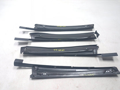 2007 Cadillac SRX Exterior Door Pillar Molding Trim Left & Right 4pcs  OEM