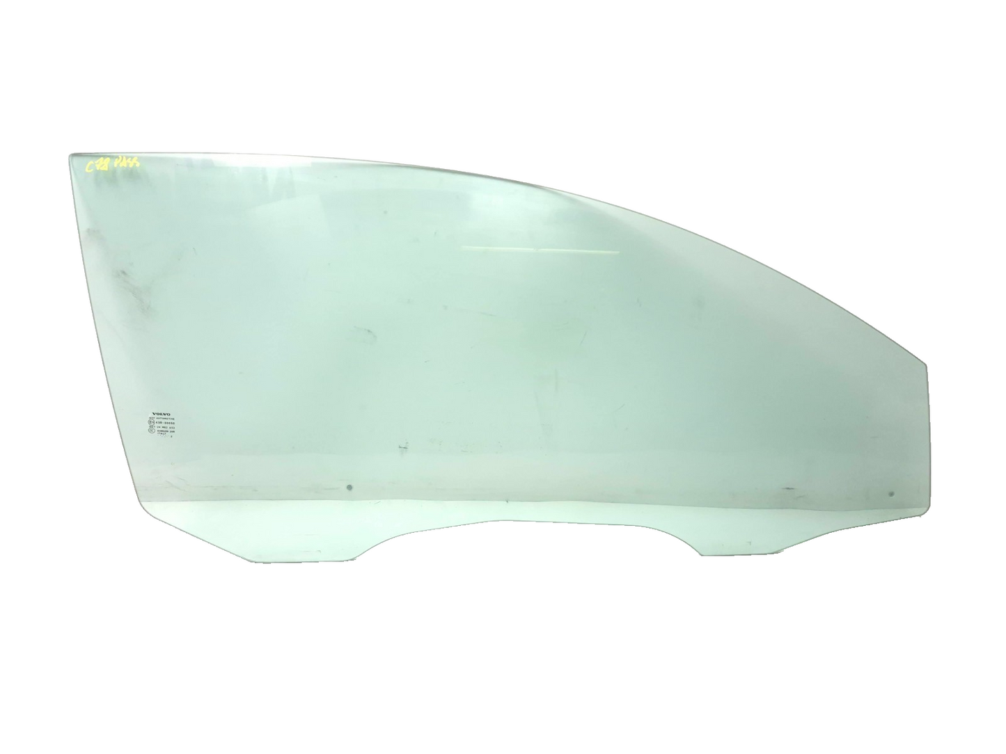 2012 Volvo C30 Front Right Passenger Door Window Glass OEM