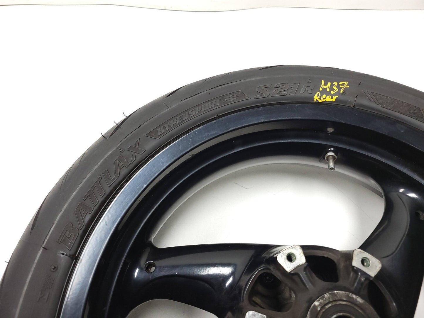 02-06 Ducati Monster M600 620 Front & Rear Wheel R17 Pair OEM