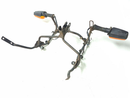 1991 Yamaha Fzr600r Front Fairing Stay Bracket Support & Turn Signals OEM