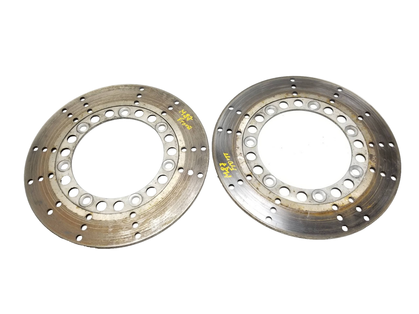 1990 Kawasaki Vn750 Vulcan Front Brake Disc Pair OEM