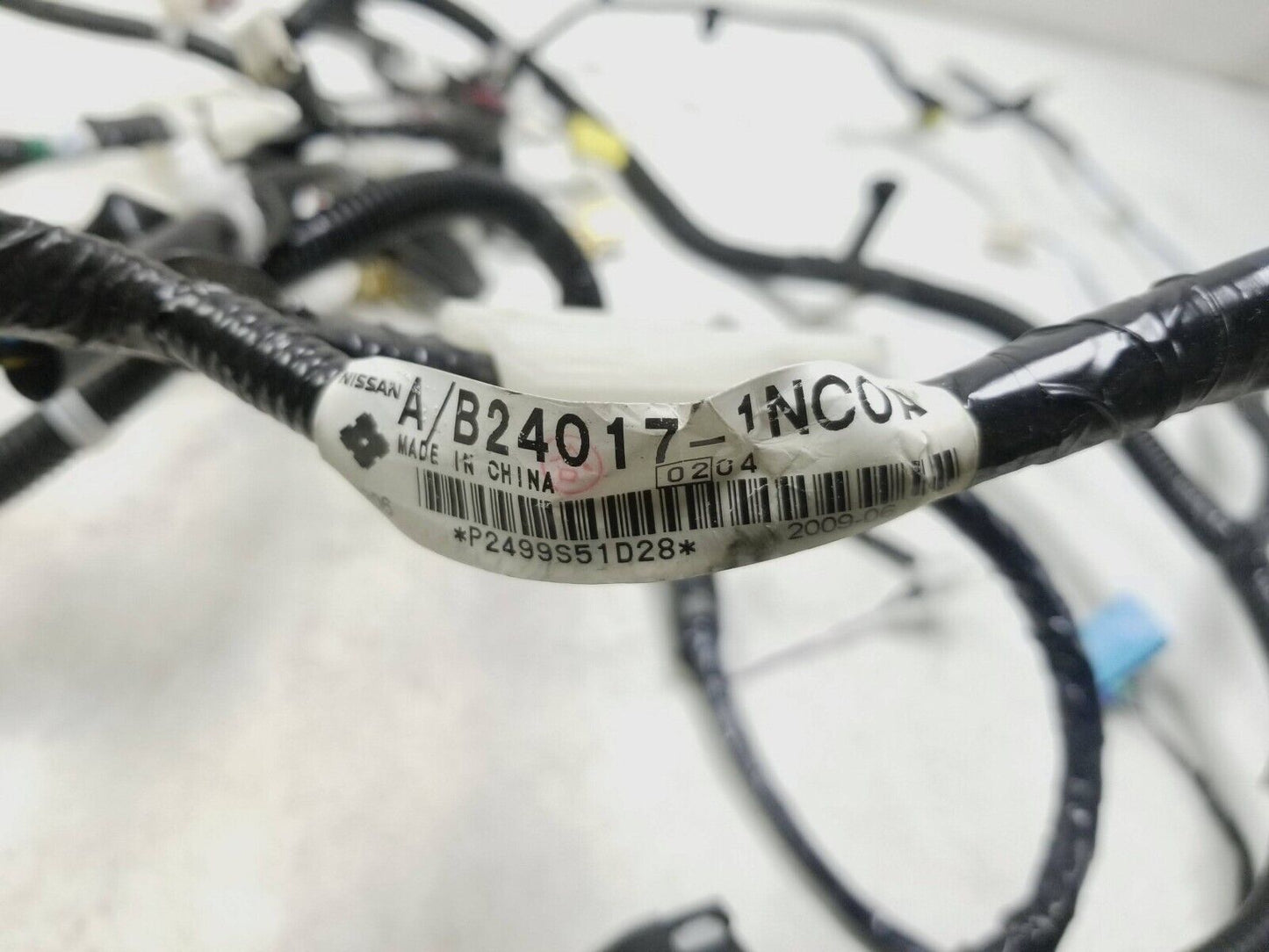 08 - 13 Infiniti G37 Interior Wire Harness Passenger Side OEM **sedan**