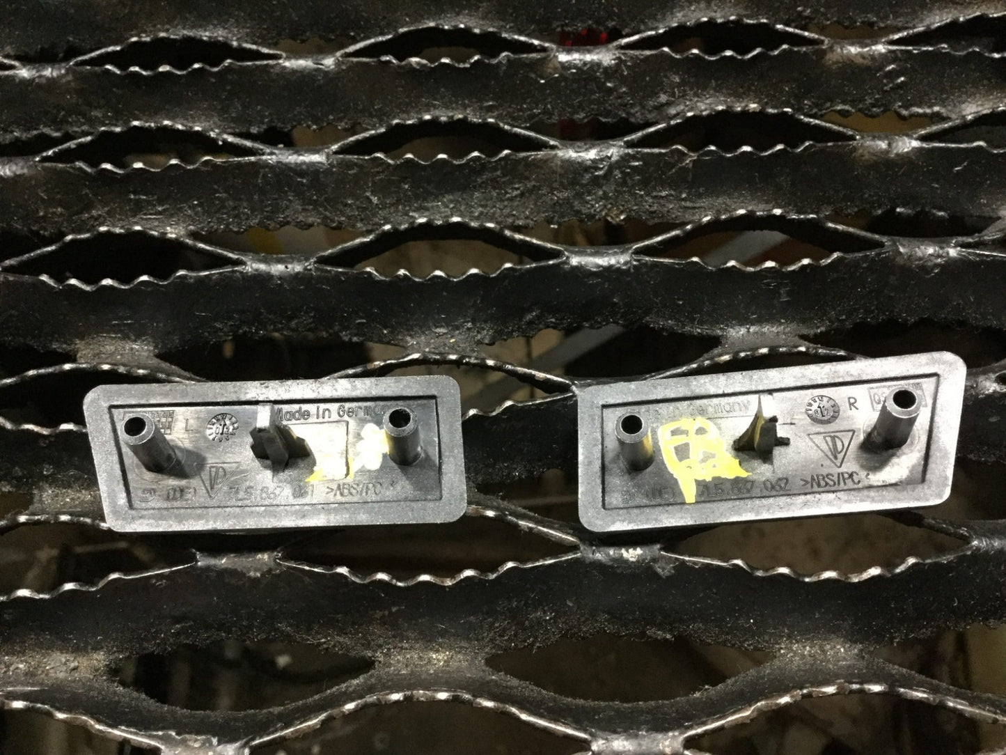 04 05 06 Porsche Cayenne Interior Door Trim Panel Cover Pair Front Right & Left