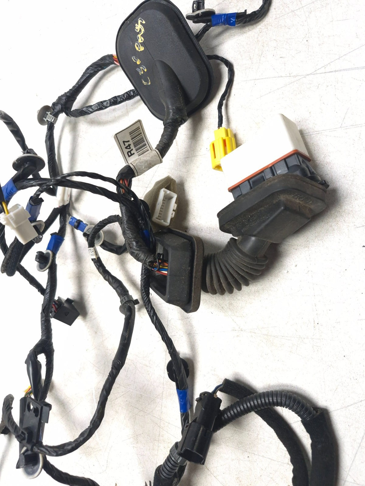 2013 Hyundai Genesis Door Wire Wiring Harness Front Passenger Side Right oem