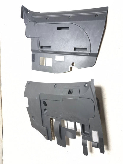2007 Saab 9-5 Aero Front Lower Dashboard Kick Trim Panel 2pcs OEM