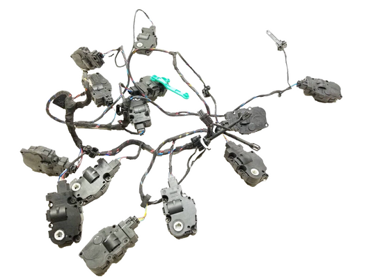 2014 BMW X5 F15 HVAC Flap Vent Actuator Servo Motor & Wire Harness OEM