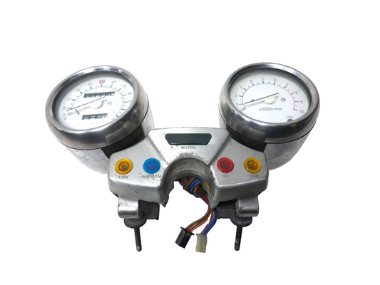 1996 Yamaha Virago Xv750 Tachometer & Speedometer Instrument Cluster OEM