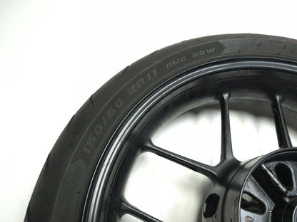 2024 Triumph Speed 400 Rear Wheel Rim W/ Tire 150/60/zr17 Metzeler OEM