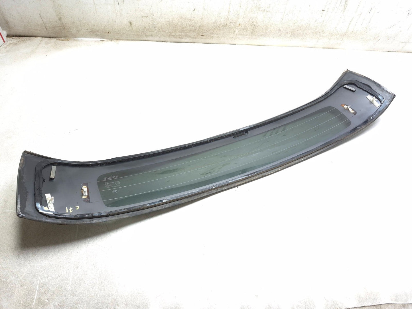 2012 Honda Cr-z Rear Tailgate Back Window Glass OEM