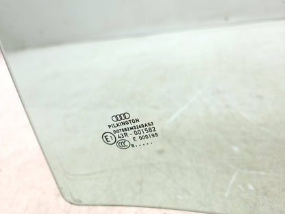 2009 Audi A4 S4 Sedan Door Window Glass Rear Driver Side Left OEM