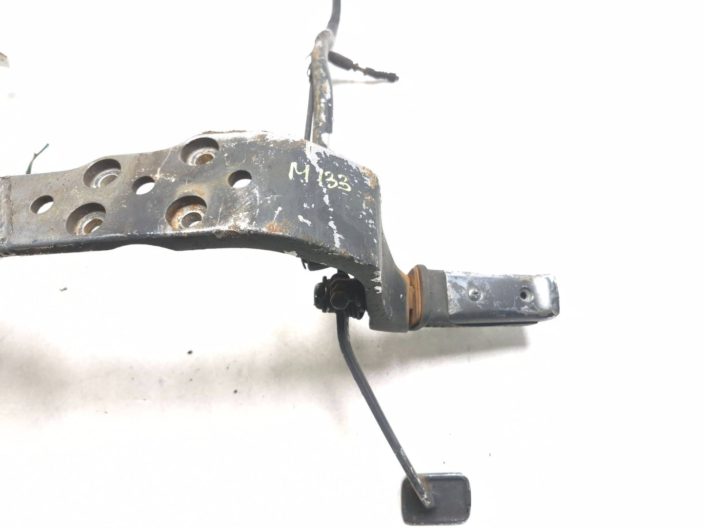 1993 Suzuki Vs800 Intruder 800 Front Foot Peg & Mount W/ Kickstand  OEM