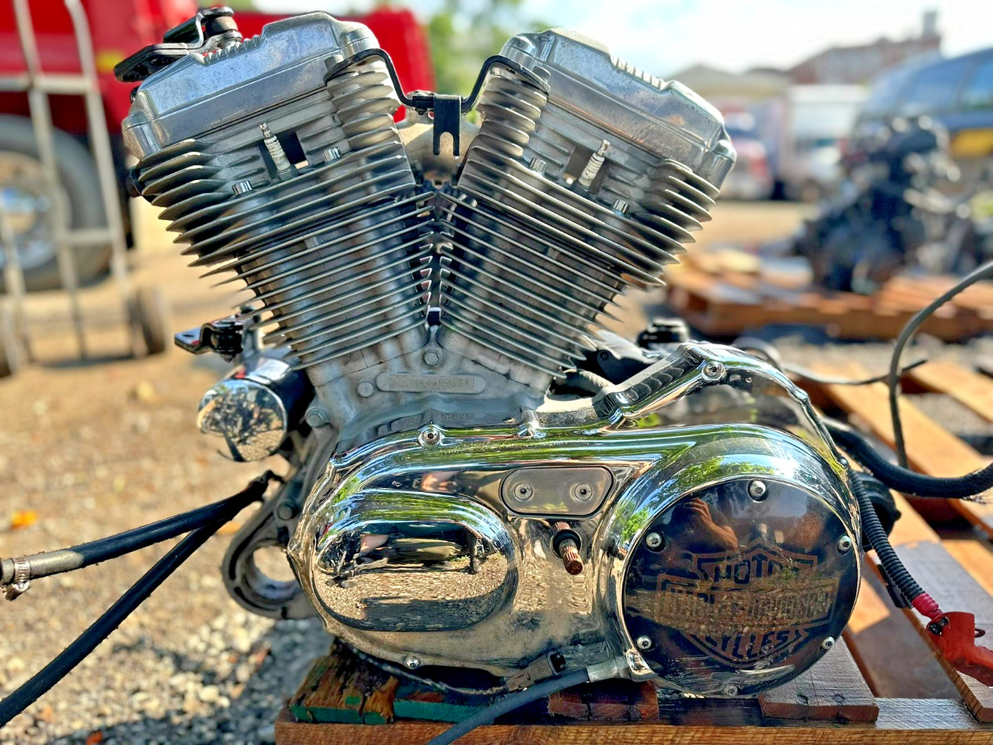 2004 Harley-davidson Sportster Xl883 Engine Motor & Transmission OEM