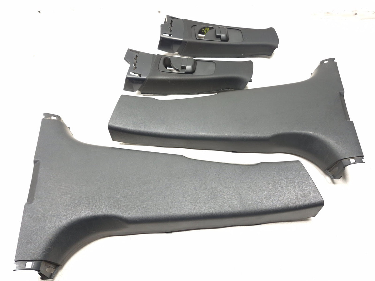 2008 Acura Tl Type-s B Pillar Trim Lower & Upper 4 Pcs 84111-sep-a02ze OEM