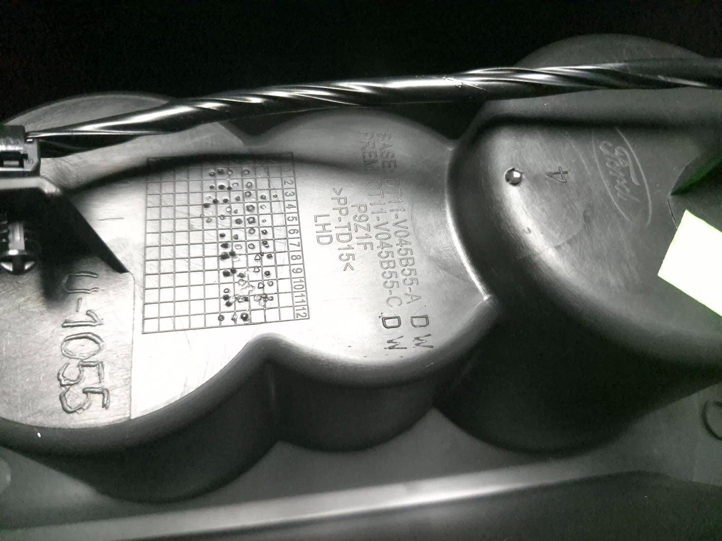 2017 Ford Transit Connect Center Console Base OEM