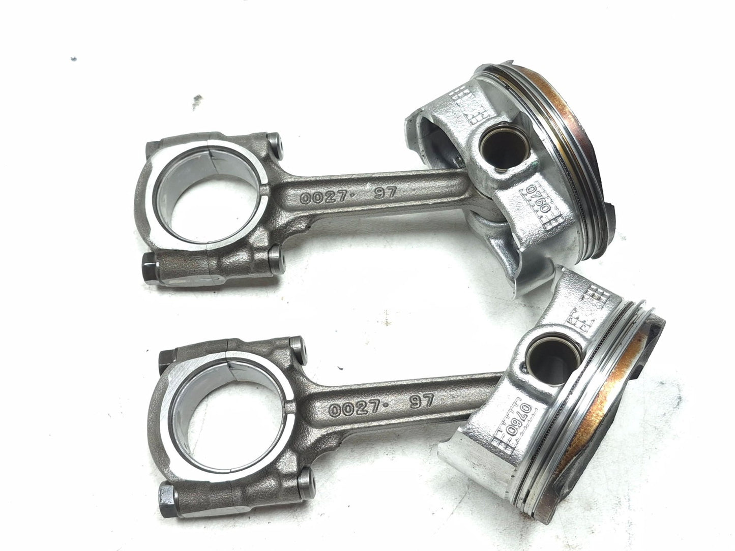 2022 Kawasaki Ninja 650 Ex650 Engine Connecting Rod W/ Piston Pair OEM