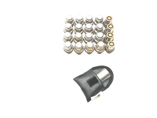 2010 Lexus Hs250h Wheel Lug Nut Lock & Key Set 21pcsoem