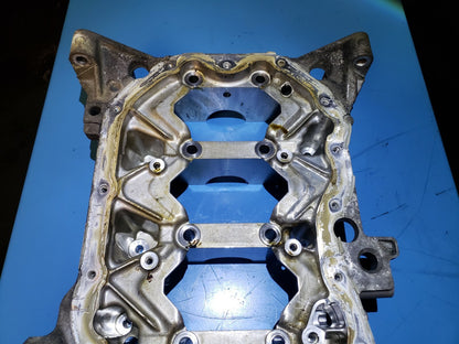 2014 Mazda 3 2.0l Engine Crankshaft Lower Block Housing OEM