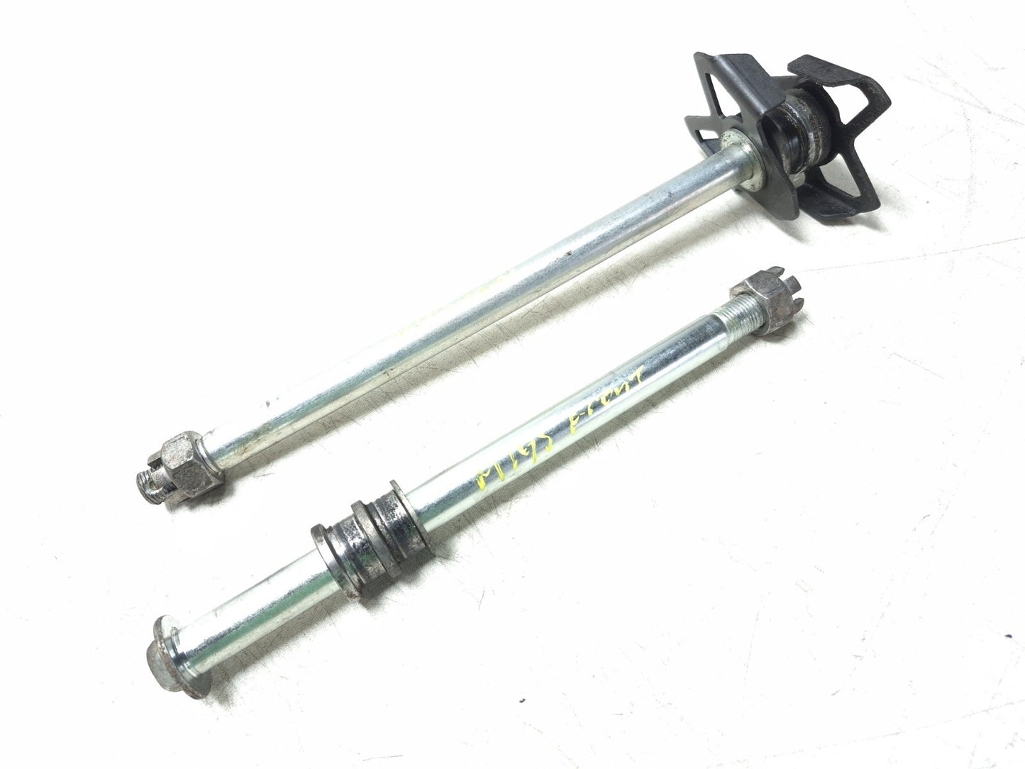 2019 Kawasaki Er400 Z400 Wheel Axle Front & Rear Pair OEM