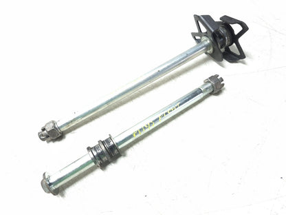 2019 Kawasaki Er400 Z400 Wheel Axle Front & Rear Pair OEM