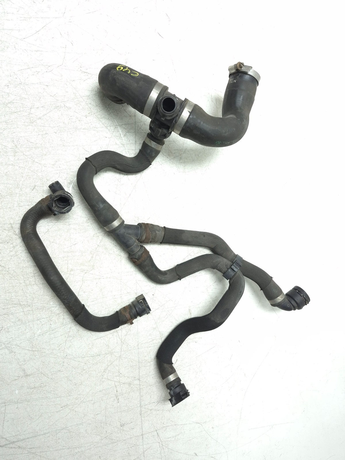 2013 BMW 328i F30 Engine Coolant Hose Pipe Line OEM