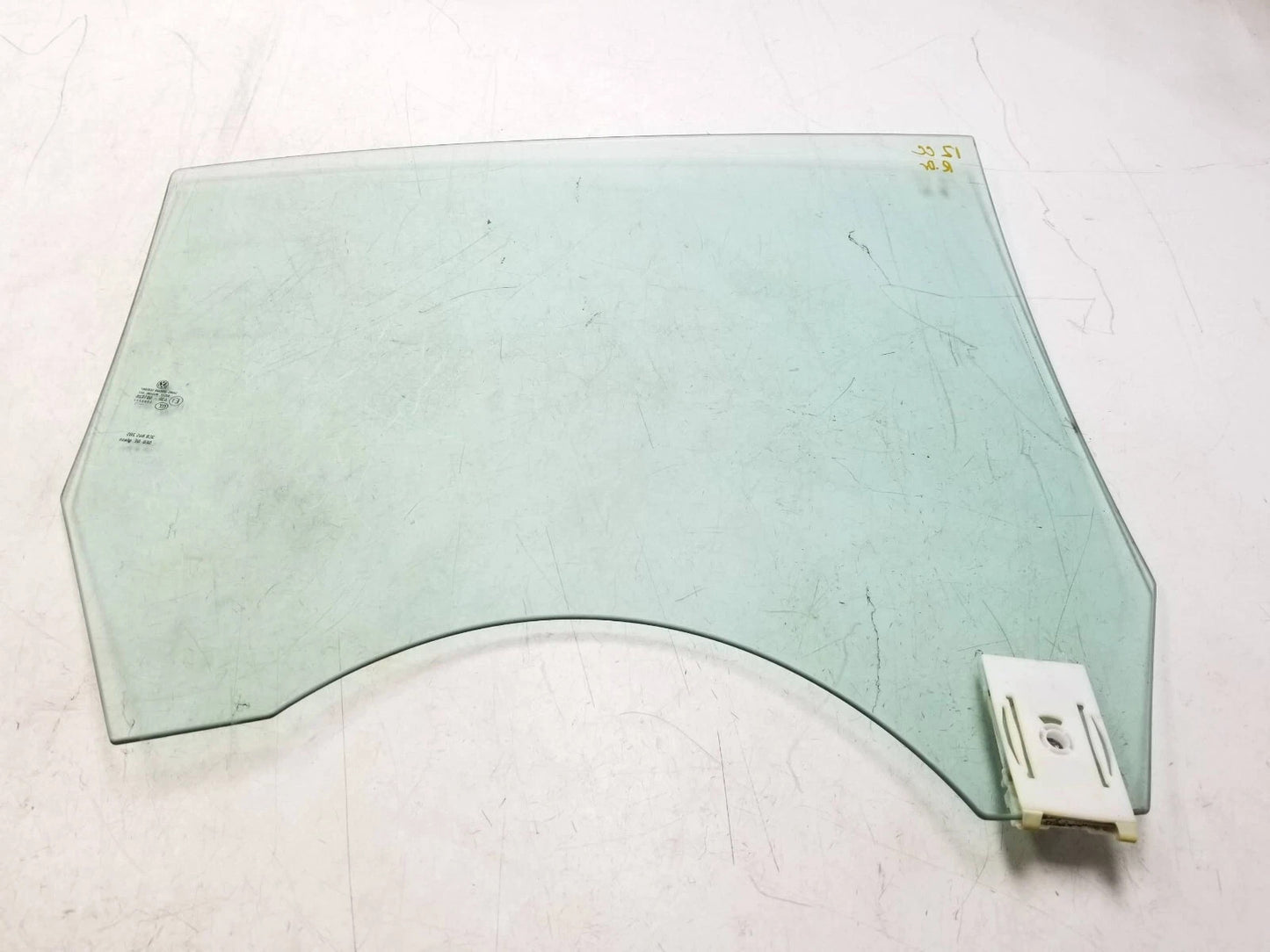 2012 Volkswagen Cc Rear Door Window Glass Driver Side Left OEM