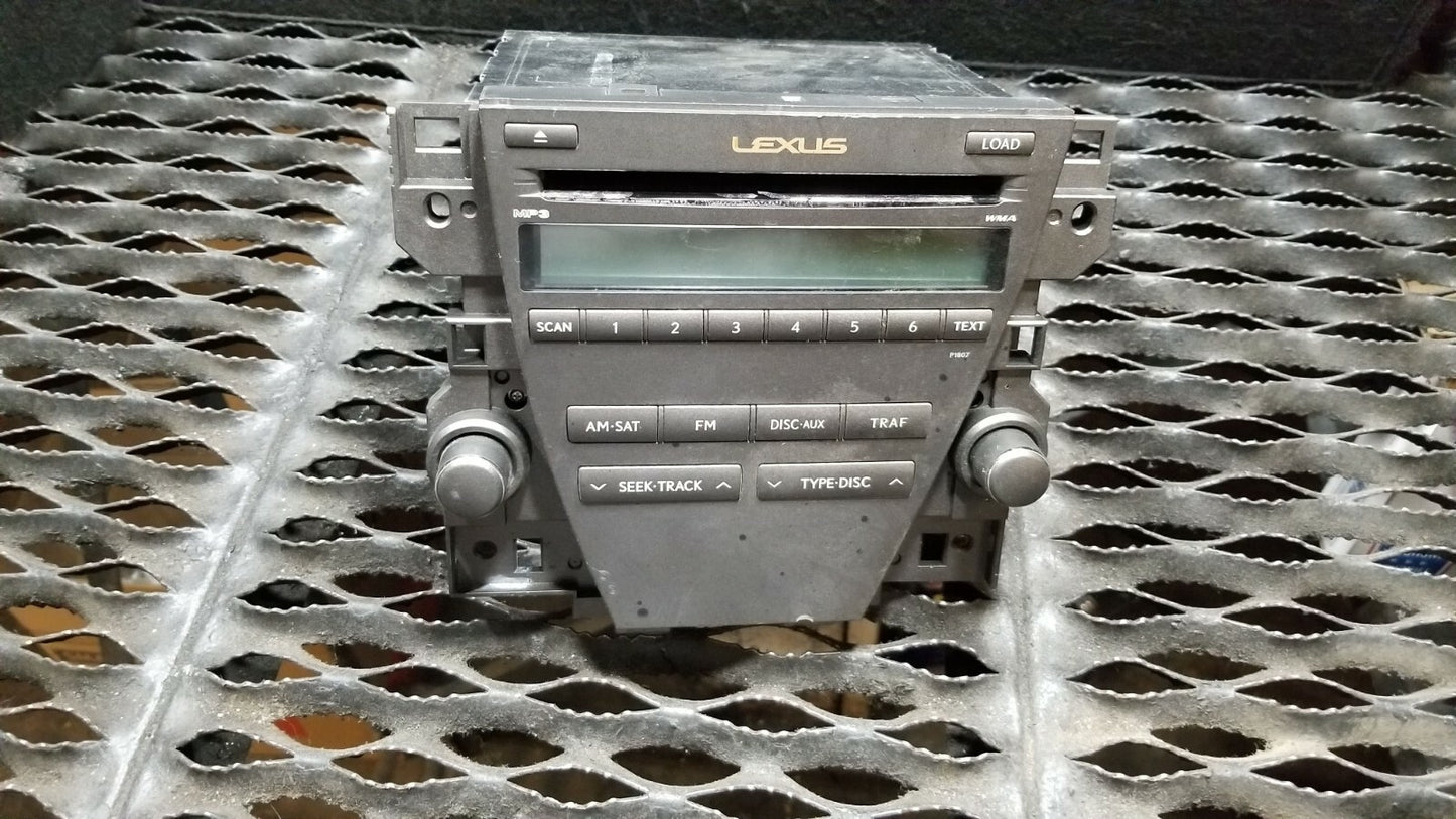 2008 08 Lexus ES350 Navigation Radio AM FM Cd Player Receiver OEM #62