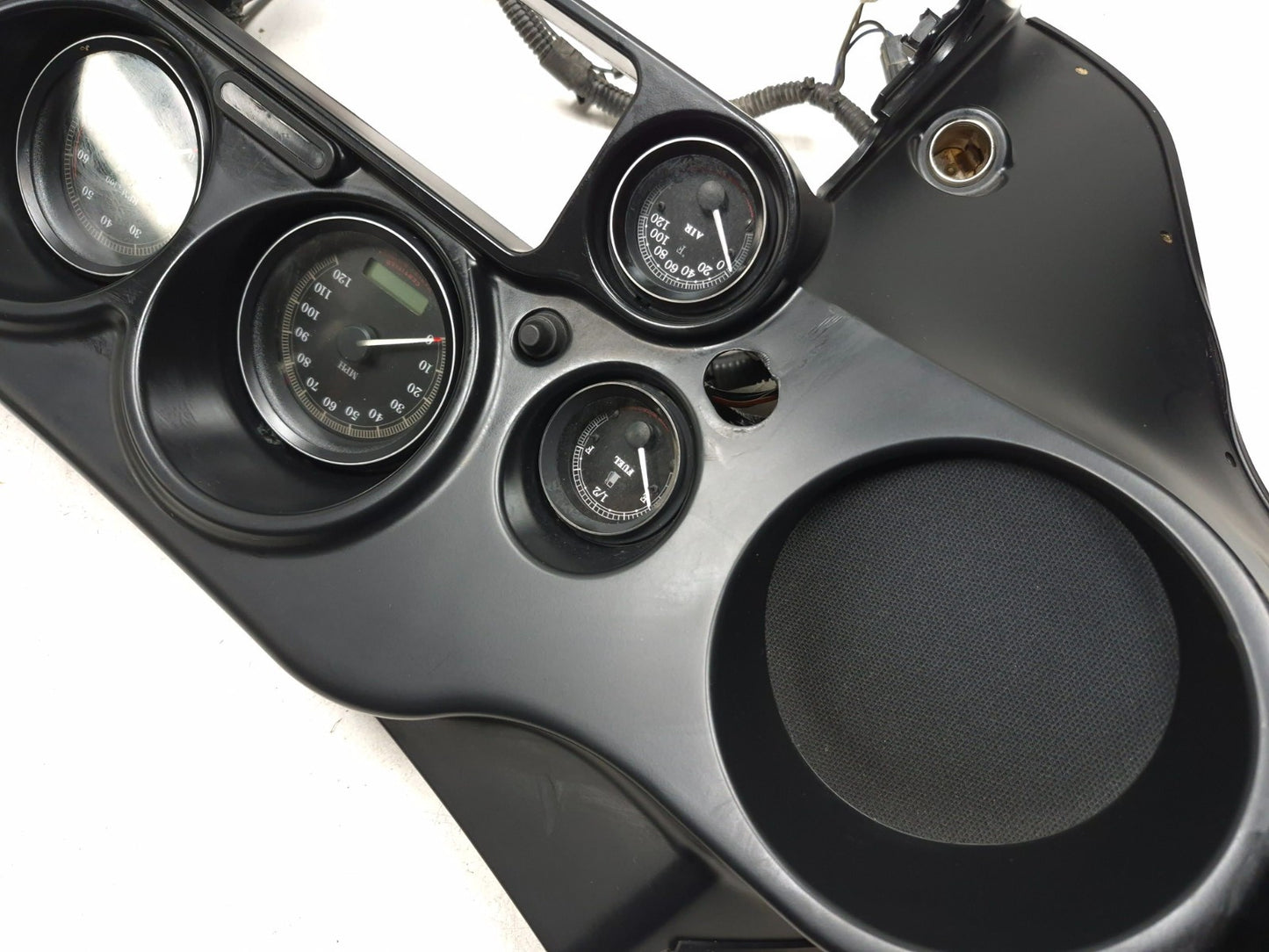 2008-2013 Harley Electra Glide Inner Batwing Fairing Complete Assembly 6 Gauges