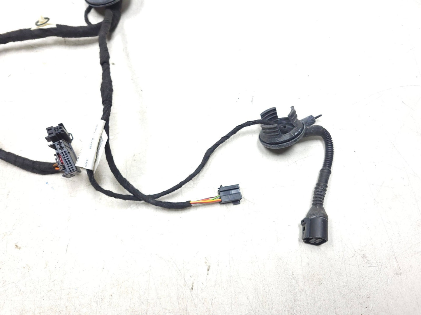 2009 - 2016 Audi A4 S4 Sedan Rear Door Wire Harness Driver Side Left OEM
