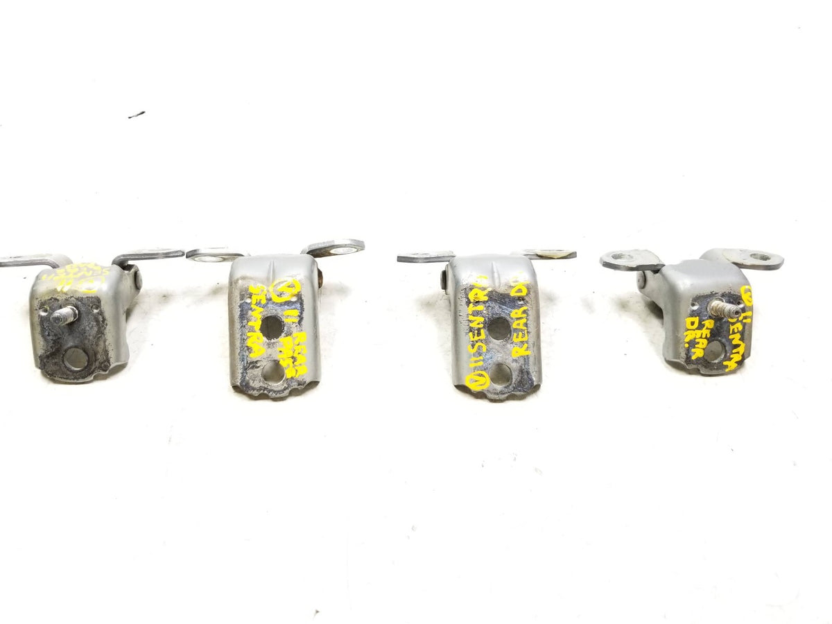 2007 - 2012 Nissan Sentra Door Hinge Front & Rear 4pcs OEM
