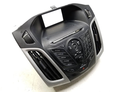 12 - 14 Ford Focus Radio Control Panel Dash Bezel AC Vent OEM
