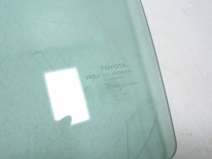 2018 Toyota Corolla Door Window Glass Front Driver Side Left OEM