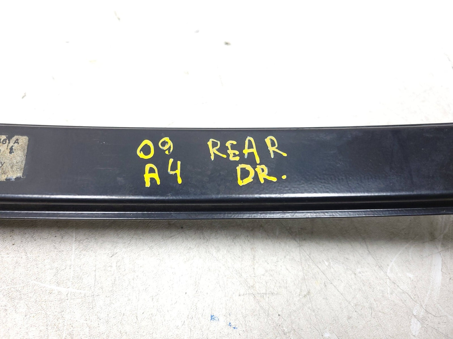 2009 - 2016 Audi A4 S4 Sedan Rear Window Regulator & Motor Driver Side Left OEM