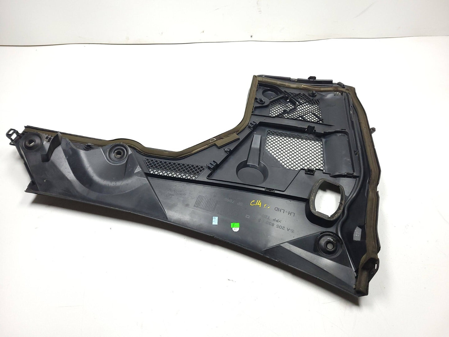 2015 Mercedes C300 W205 Front Left Windshield Wiper Cowl  OEM