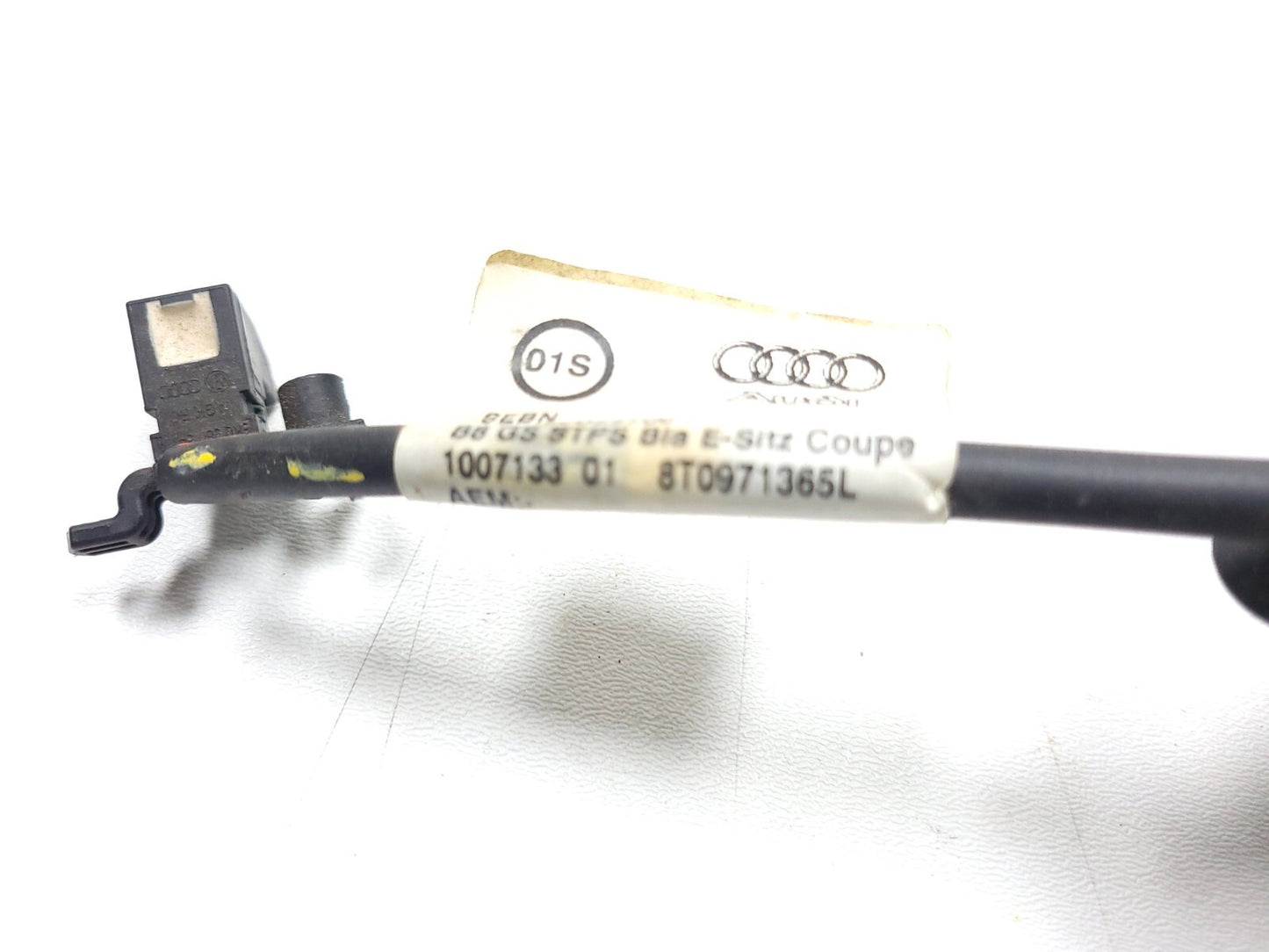 2008 - 2016 Audi A5 Coupe Front Seat Wire Harness Passenger Right 3pcs OEM