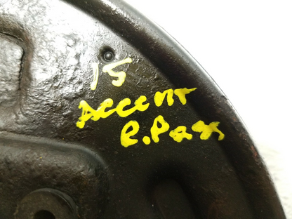 2015 Hyundai Accent Wheel Spindle Knuckle Rear Passenger Side Right OEM