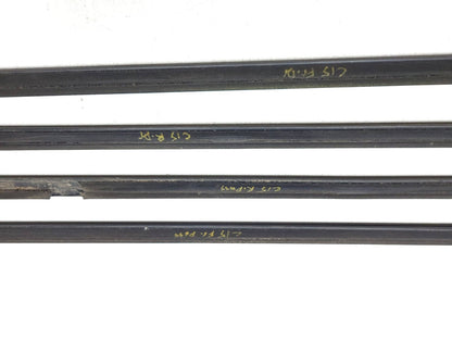 11-15 Subaru Impreza Door Window Belt Seal Molding 4pcs OEM Sedan