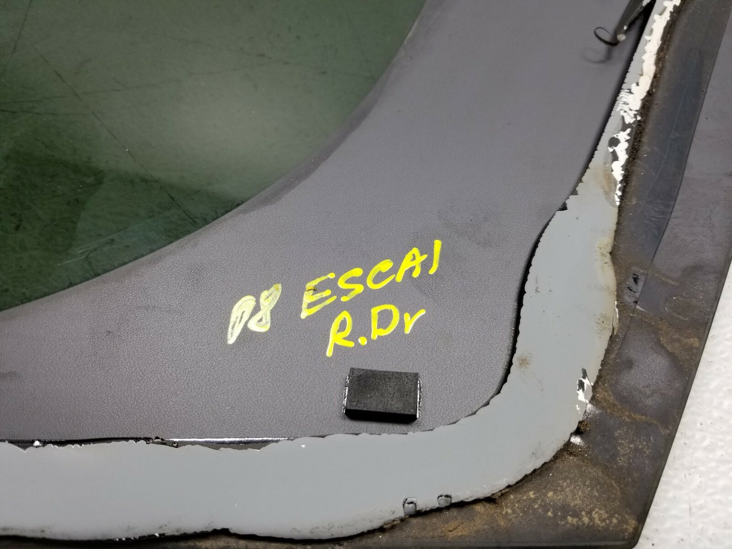 2009 Cadillac Escalade Rear Quarter Window Glass Driver Side Left OEM