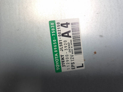 2010 Lexus Hs250h Power Steering Computer Module OEM