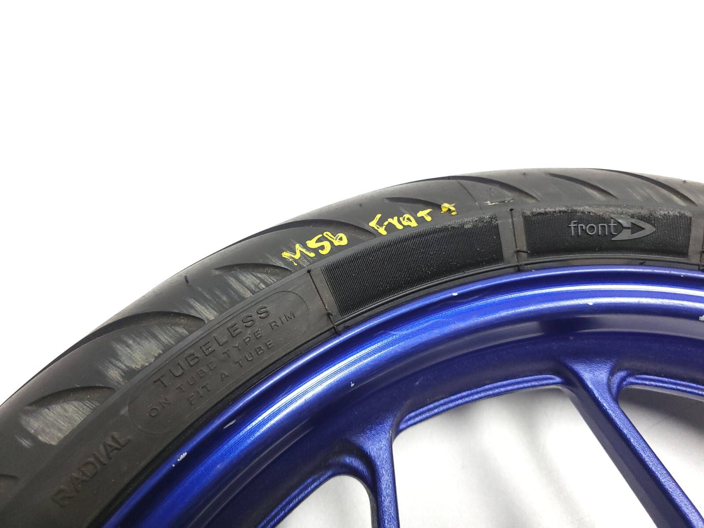 2015 - 2018 Yamaha Yzf-r3 Yzfr3 Front & Rear Wheel Rim W/ Tire OEM