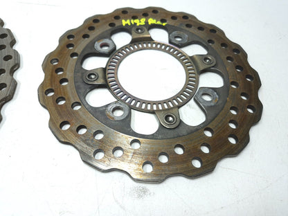 2018 Kawasaki Ninja 650 Ex650 Brake Disc Rotor Rear & Front 3 Pcs OEM