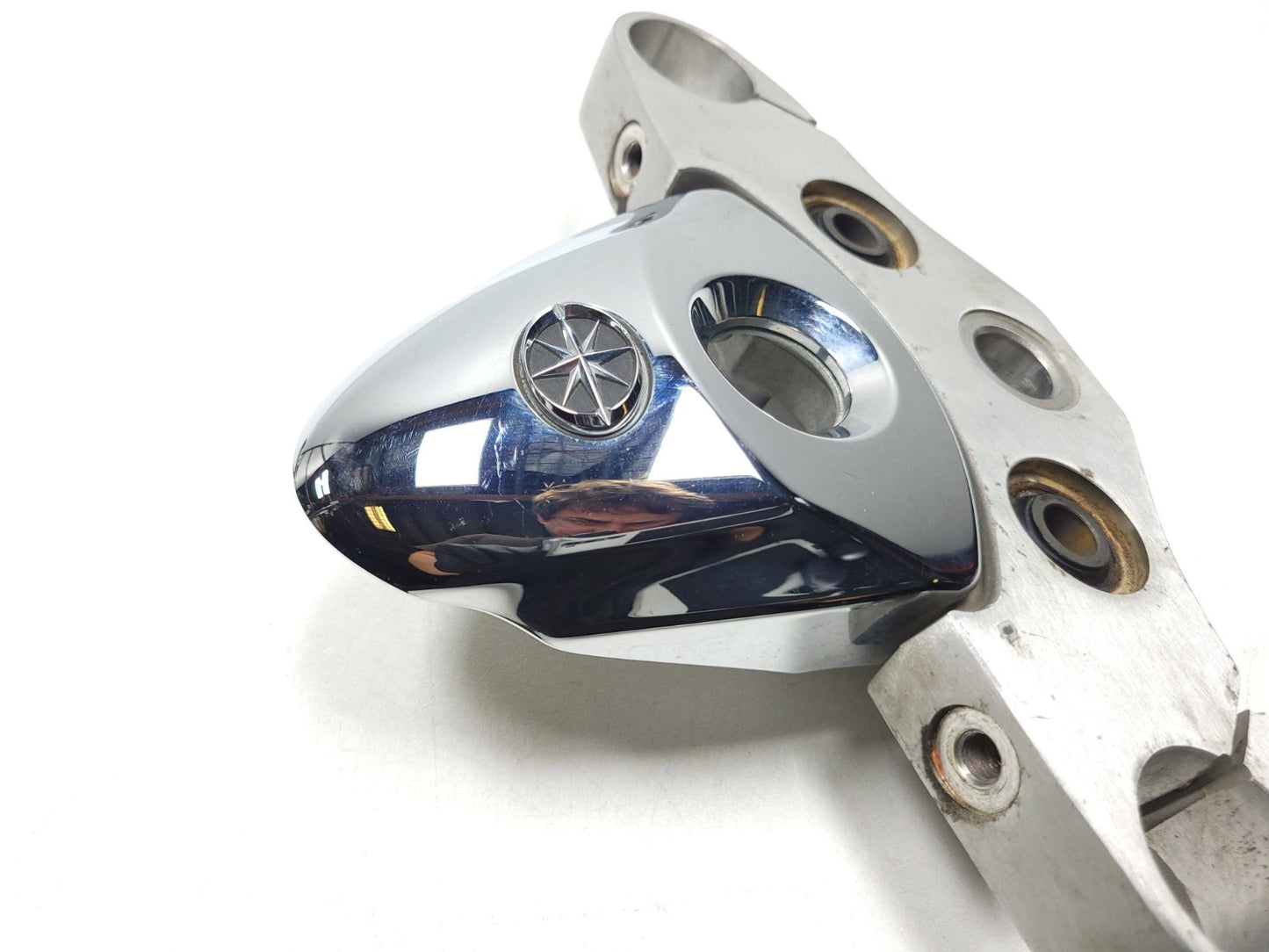 2007 Yamaha Xvs 1300 V-star Upper Fork Holder Triple Tree OEM