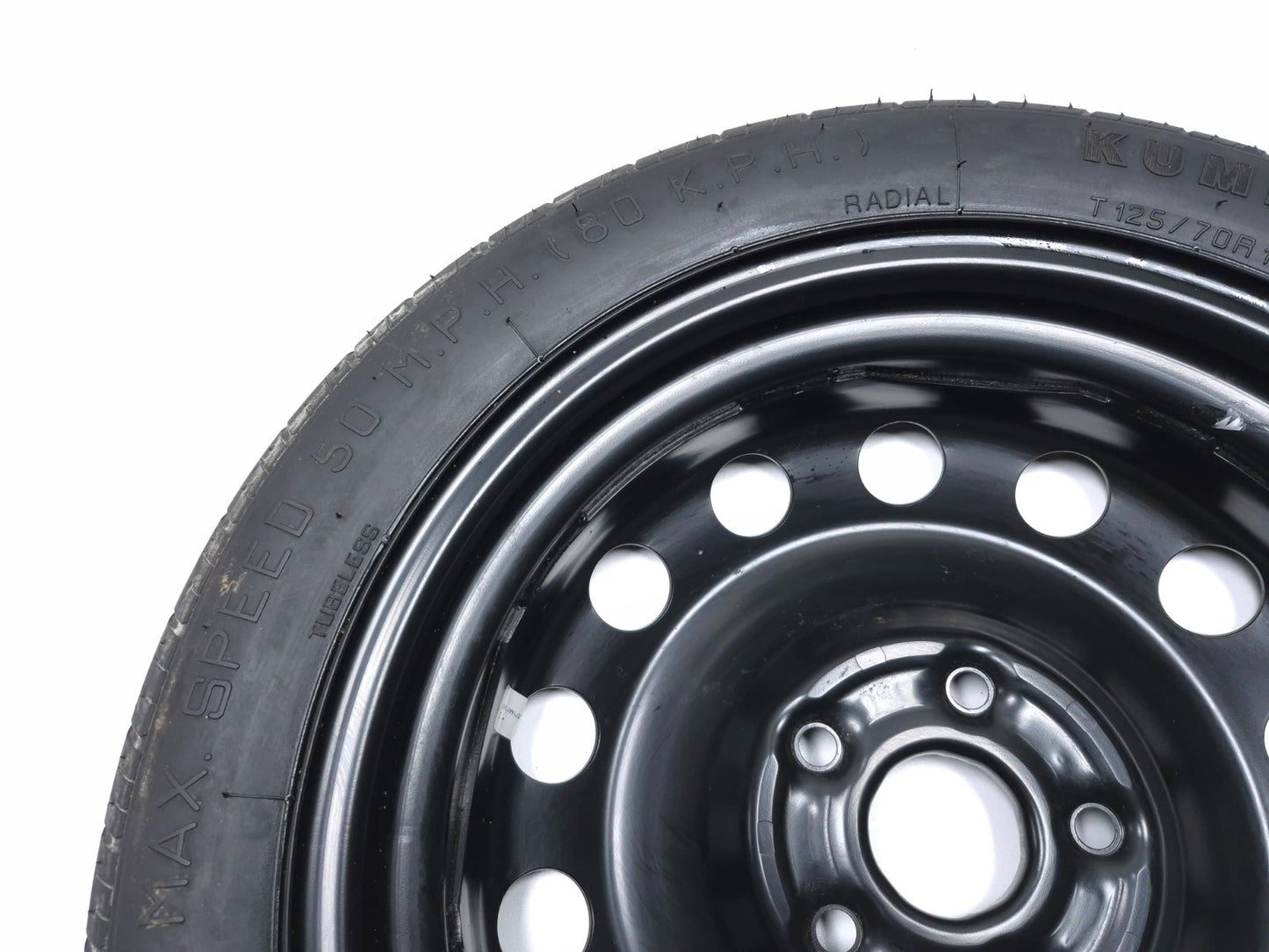 2015 Volkswagen Golf Spare Tire T125/70 R16 OEM