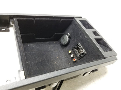 08-13 Infiniti G37 Center Console Cubby Storage Box 12v Aux Socket OEM *sedan*