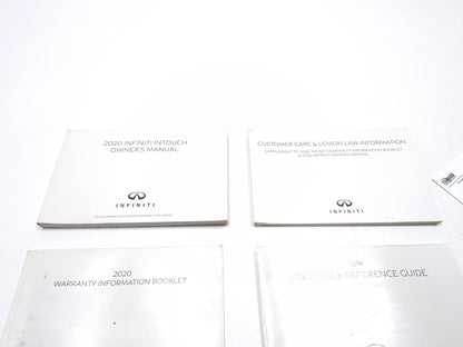 2020 Infiniti Q50 Owner's Manual W/ Case Oem✅ 62k Miles