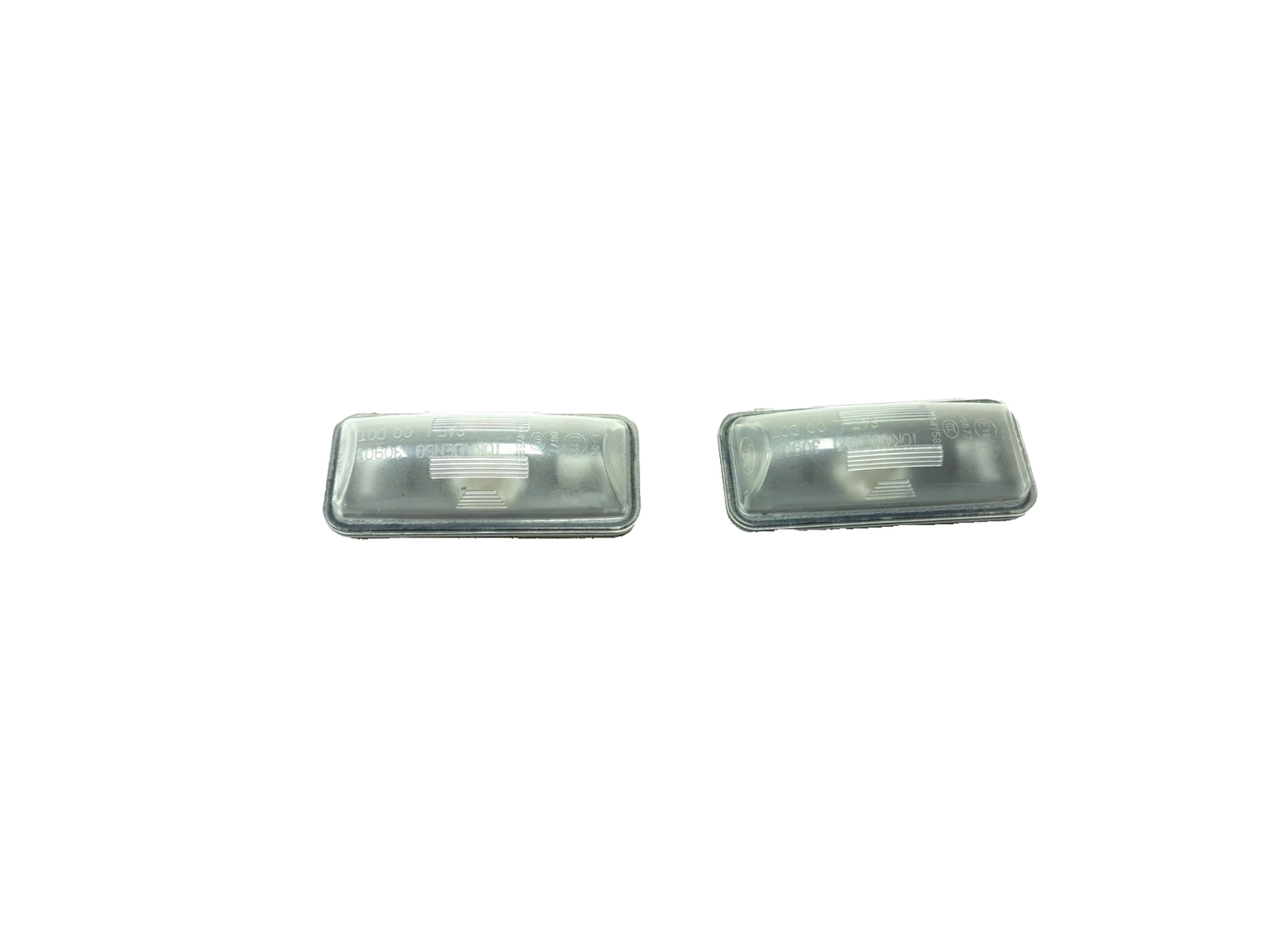 2022 Subaru Crosstrek License Plate Light Lamp Pair OEM