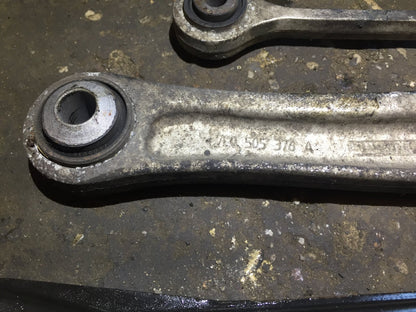 2004 Porsche Cayenne Control Arm Rear Passenger Side Right 4pcs OEM