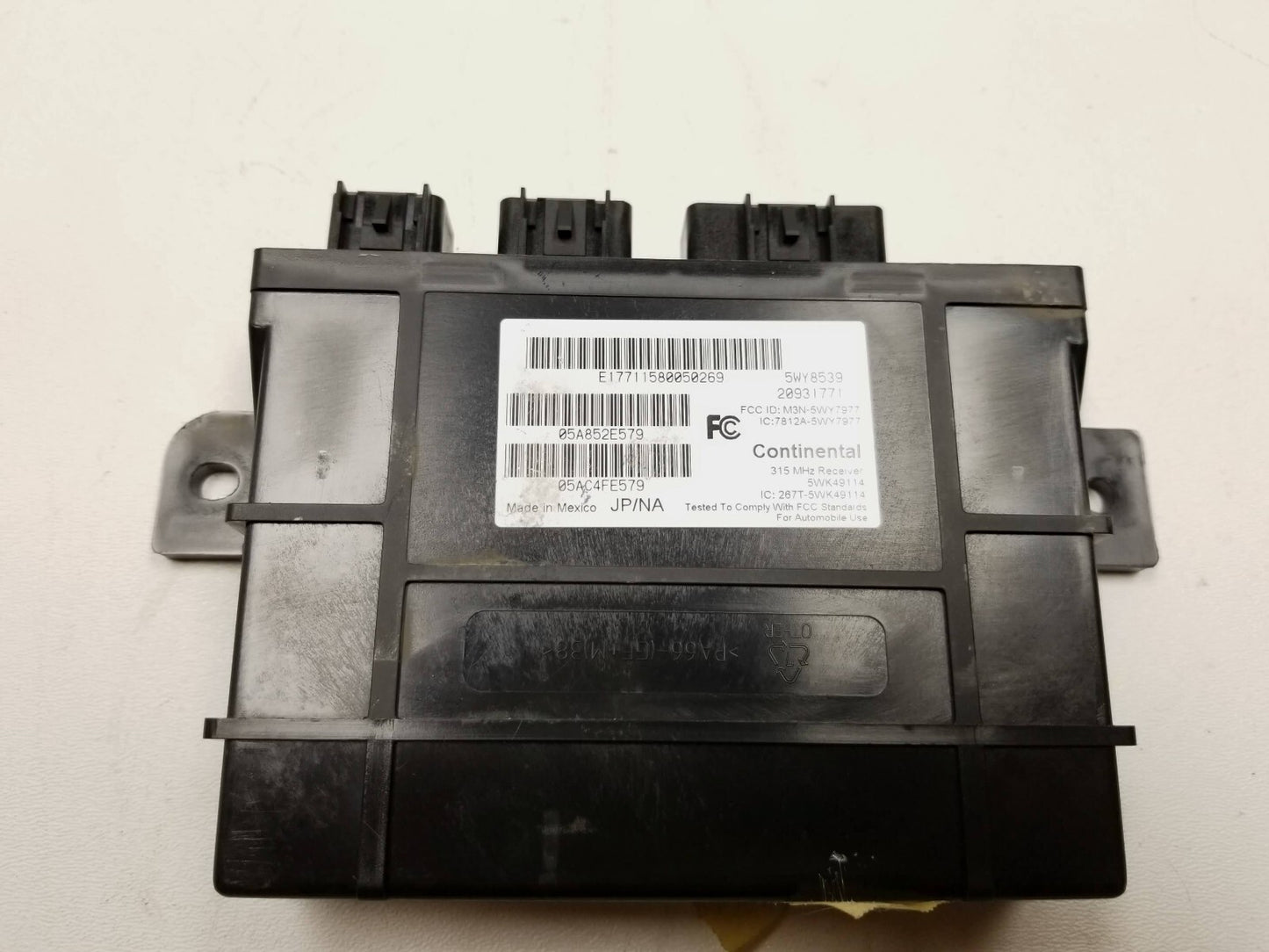 2011 Cadillac CTS Anti Theft Locking Module OEM
