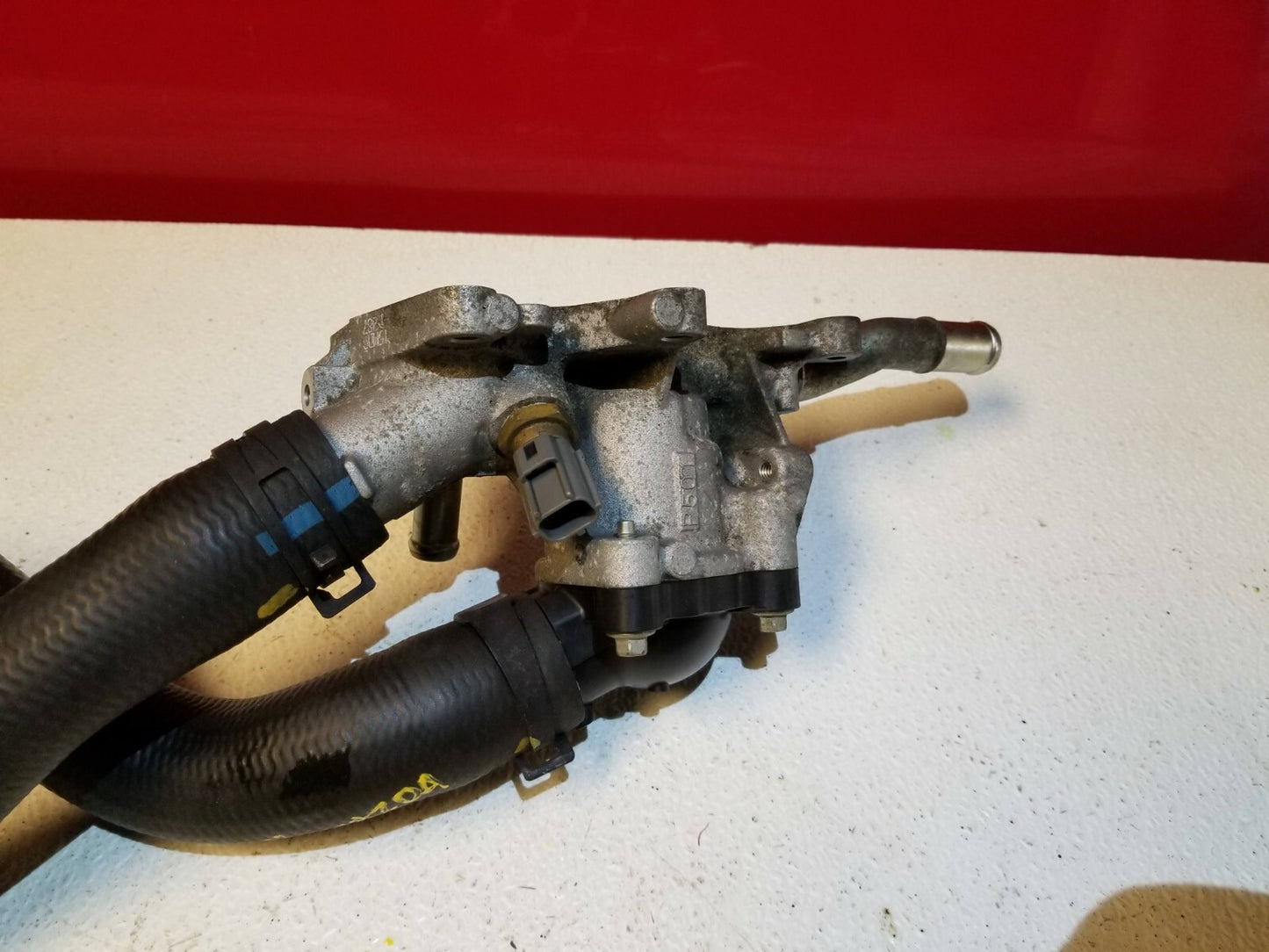 2016 Mazda 3 Engine Coolant Thermostat Housing OEM